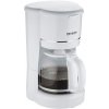 Překapávací kávovar Severin, KA 4323, filtrační kávovar bílý, 900W, omyvatelný filtr, kapacita až 10 šálků, skleněná konvice