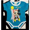 DISNEY Detské body s krátkym rukávom MICKEY grafitovo modré