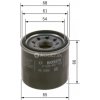 Olejový filter P7160 Bosch F026407160