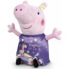 Aurora Plyšové prasiatko fialové s jednorožcom - Prasiatko Peppa Magic (20 cm)