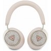 Guess PU 4G Triangle Logo ENC Bezdrátová Sluchátka Pink