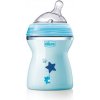 Chicco fľaša dojčenská Natural Feeling chlapec modrá 250 ml