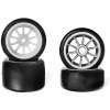 Hot Race F1 1/10 bezd. pneumatiky nalepené pre Asfalt 4ks. (HRE008-031)