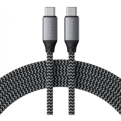 Satechi ST-TCC2MM USB-C to USB-C 100 W Braided Charging, 2m, šedý