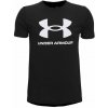 Chlapčenské tričká Under Armour Sportstyle Logo SS - Čierny (S)
