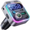 Joyroom JR-CL16 FM Transmitter autonabíjačka 48W, čierna (JR-CL16)