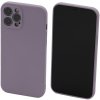 FixPremium - Silikónové iPhone 12 Pro Max fialové
