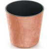 PROSPERPLAST Kvetináč URBI ROUND EFFECT 30cm terakota