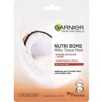 Garnier Skin Naturals Nutri Bomb plátienková maska 32 g