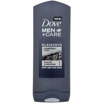 Dove Men+ Care Charcoal Clay sprchový gél 400 ml