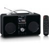 Sieťové a batériové rádio DAB+, FM, internet Lenco PIR-645BK