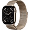 Apple Watch Series 11 Cellular (46mm) Zlatý titán so zlatým milánskym ťahom M/L MFD84MP/A