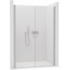 CERANO - Sprchové 2-krídlové dvere Antelo L/P - 6 mm - chróm, transparentné sklo - 240x190 cm