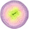 YarnArt Rosegarden 312 fialovo zelená