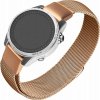 FIXED Mesh Strap pro Garmin QuickFit 20mm, růžově zlatý FIXMEST-QF20MM-RG