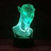3Dmix 3DL-BTB052 – 3D LED nočná lampa - Avatar (Bluetooth reproduktor - farba biela)