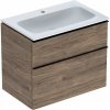 Geberit iCon umývadlo so skrinkou 75 cm orech 502.336.JR.1