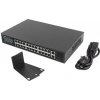 LANBERG SWITCH 24X 100MB POE+/2X COMBO RACK 19 GIGABITOVÝ ETHERNET 250W