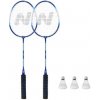 NILS Sada 2 badmintonových rakiet nrz2052