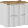 Súprava skrinka Comad Nova White NOVA WHITE 82-60-2S, doska Comad Nova Oak NOVA OAK A 89-60
