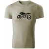 T-ričko BMW HP2 Enduro pánske tričko Farba trička: Svetlá Khaki, Veľkosť: 4XL