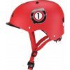 Globber Dětská univerzální závodní helma Elite Lights 507-102 Nová červená