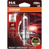 OSRAM H4 12V 60/55W P43T NIGHT BREAKER® SILVER +100% 1ks