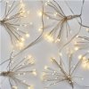 Emos D3AW08 vianočná nano reťaz 2,35 m 150 LED | 2,7W - ohňostroj, časovač, teplá biela, priesvitné