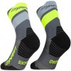 Dynafit ULTRA MID svetlo zelená - Dynafit Ultra Mid bežecké ponožky Cinder/Ultra Yellow vel. 39-42