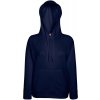 F.O.L. Lady-Fit Lightweight Hooded Sweat modrá Deep Navy
