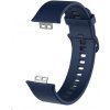 eses Silikónový remienok pre Huawei Watch Fit a Huawei Watch Fit New - Tmavo modrý