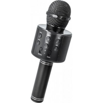 Karaoke mikrofón bezdrôtový bluetooth FOREVER BMS 300 BLACK
