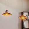 Eko-Light Závesné svietidlo Felix, čierna/zlatá antik, 2-pl - MLP3683
