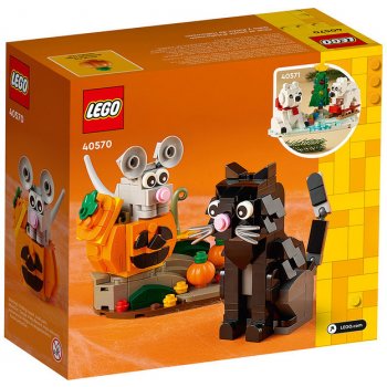 LEGO® 40570 Halloweenska mačka a myš od 39,9 € - Heureka.sk