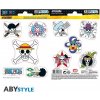 One Piece samolepky Straw Hat Skulls