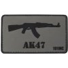 Patch 3D AK-47 - sivý