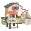 Domček Priateľov s pieskoviskom pod slnečníkom Friends House Life Smoby rozšíriteľný s UV filtrom