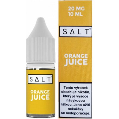 Juice Sauz SALT Orange Juice objem: 10ml, nikotín/ml: 10mg