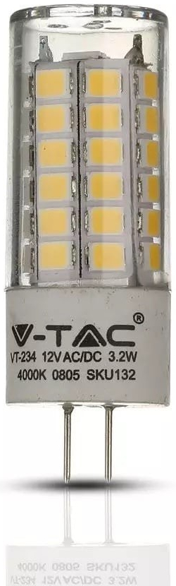 V-TAC žiarovka LED PRO G4 3,2W, 4000K, 385lm, VT-234