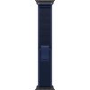 Apple Watch 49 mm modrý Trailový ťah M/L vyhotovenie z čierneho titánu MYQ83ZM/A