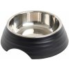 Frosted Ripple Bowl čierna 350 ml