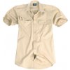 Košeľa Tropical s krátkym rukávom - khaki,