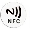 NFC nálepka tag 25mm s NTAG Bílá NTAG213