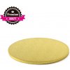 Decora Decora Podnos PEVNÝ zlatý kruh 30 cm (1)