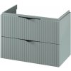 Cersanit Tirso, závesná skrinka pod umývadlo 794x447x572 mm, zelená matná, S1017-001