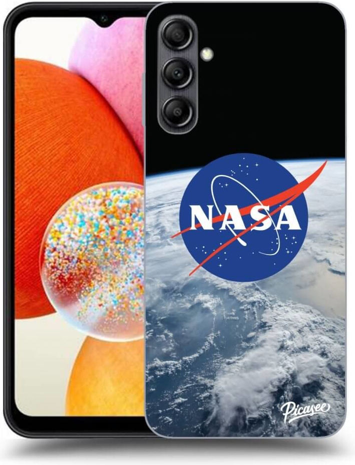 Púzdro Picasee silikónové Samsung Galaxy A14 4G A145R - Nasa Earth čierne