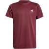 Detské tričko adidas B Club Tee Shadow Red 140 cm