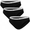 Tommy Hilfiger 3PACK dámske nohavičky UW0UW02828 0R7 čierne