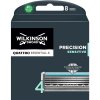 WILKINSON Quattro Essential Precision Sensitive náhradné hlavice 8 ks