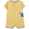 Carter’s CARTER'S Overal letný krátky rukáv Yellow Snail chlapec